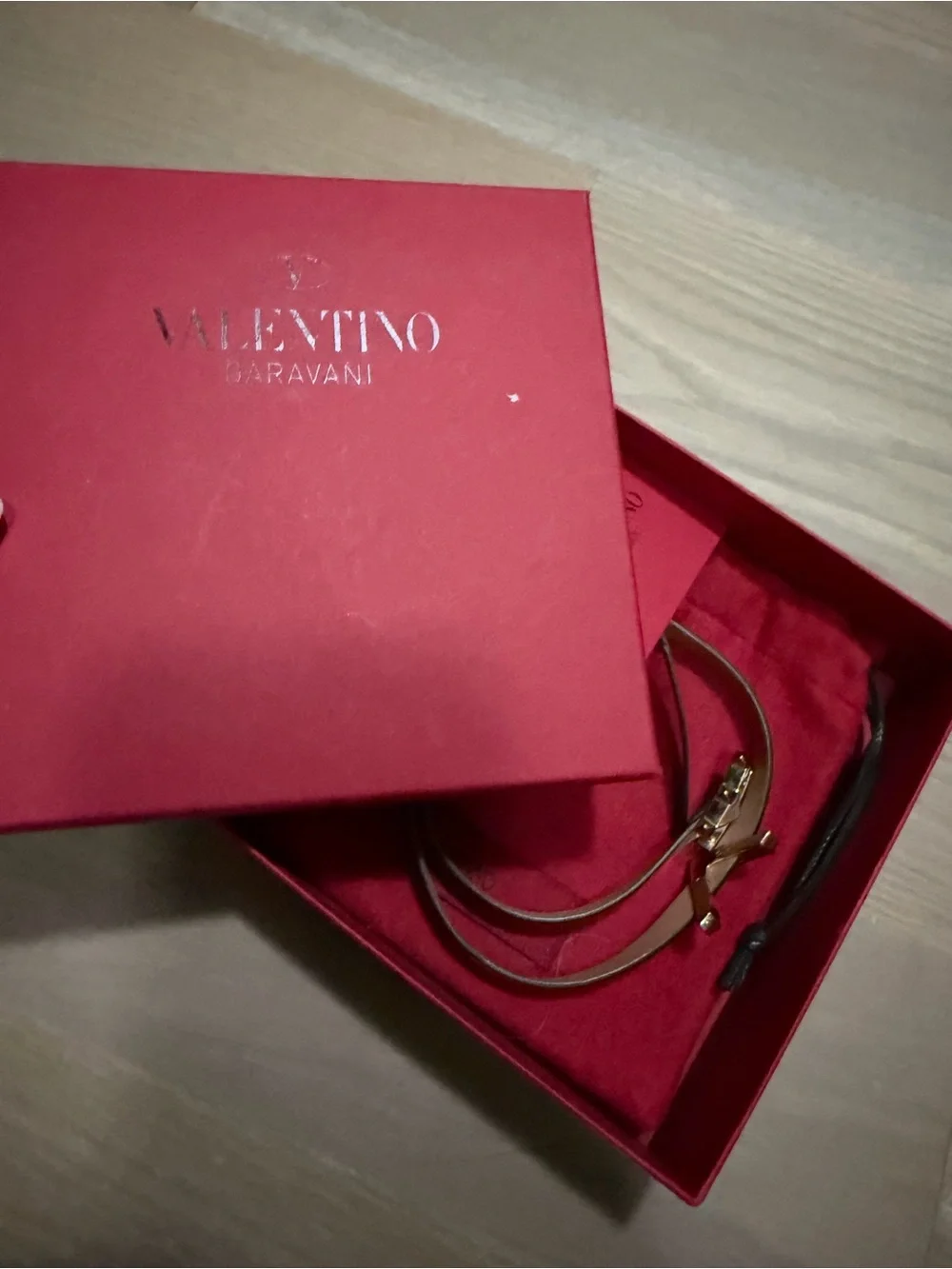 Valentino authentic tan
